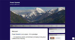 Desktop Screenshot of powersummit.com